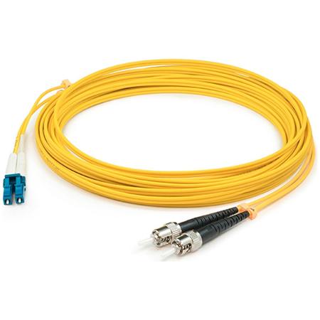 ADD-ON Addon 1M St (Male) To Lc (Male) Yellow Os2 Duplex Fiber Ofnr ADD-ST-LC-1M9SMF-TAA